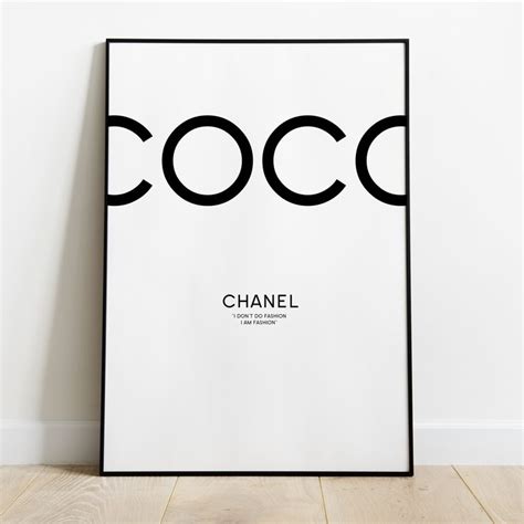 coco chanel cuadro|Coco Chanel Poster .